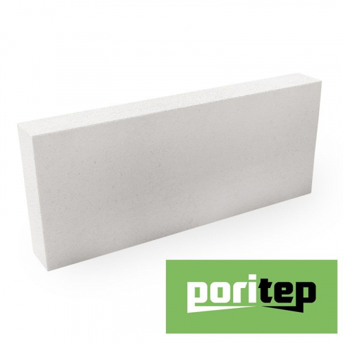 Пеноблоки перегородочные Poritep 625х250х100, D500
