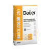 Цветная кладочная смесь армированная Dauer BRICK.COLOR 251 светло-бежевая 50 кг