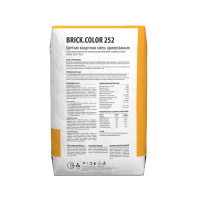 Цветная кладочная смесь армированная Dauer BRICK.COLOR 252 светло-коричневая 50 кг